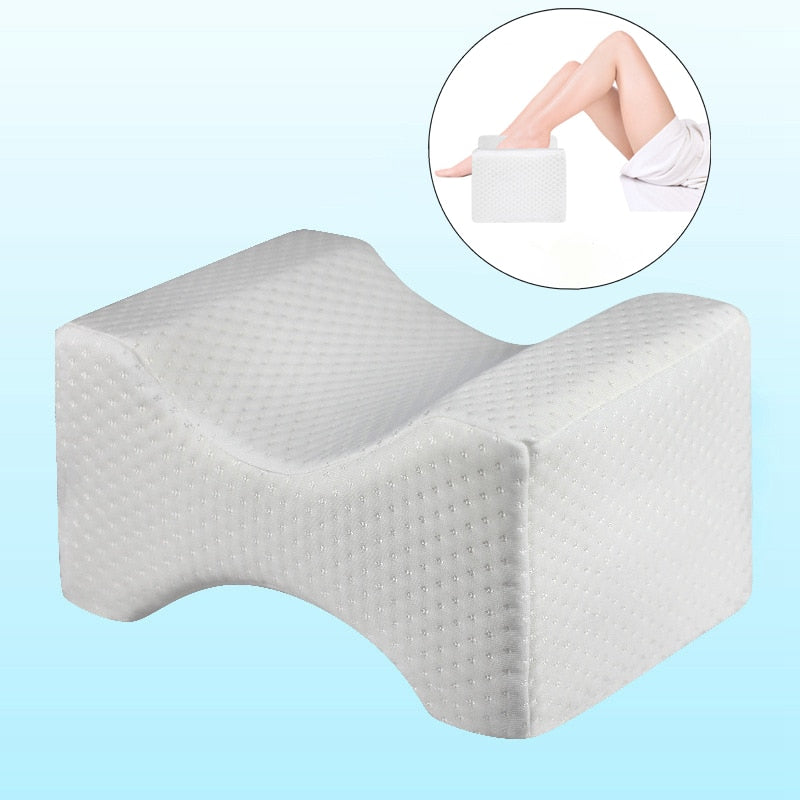 Orthopedic Memory Foam Knee Wedge Pillow for Sleeping Sciatica Back Hip Joint Pain Relief Contour Thigh Leg Pad Support Cushion